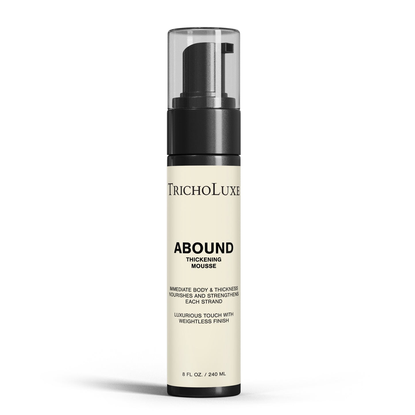 TrichoLuxe™ Abound — Thickening & Volume Support Mousse
